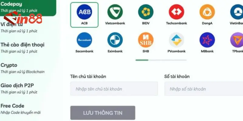 Điều kiện trước khi rút tiền MIN88
